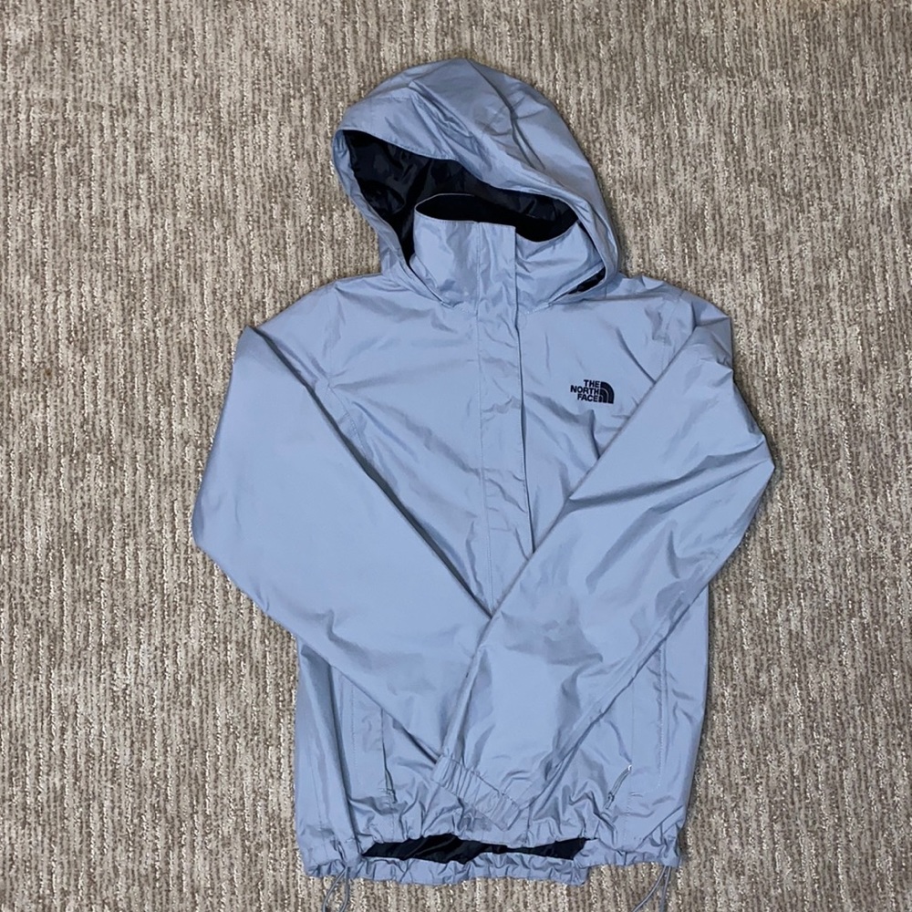 The North Face grey/silver women’s jacket